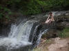 Kerosene creek: enjoying 39°C water
