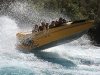 Waikato river - Full James: a Jetboat punching through Full James at full speed
