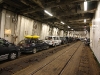 Picton Ferry: our car is easy to find, apart from boat on the roof, it is also the dirtiest one