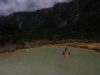 Copland Track: relaxing in the hot pools at Welcome flat