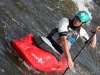 Prague Whitewater Rodeo 2008: Stepan Fiedler (CZE) shortly before his 1st final ride