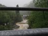 Anza: vodní stav na řece se díky dešti dost změnil