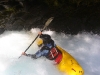Waihohonu river: me at one of the rapids