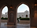 Muscat: velká mešita sultána Quaboose 
